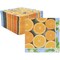 Orange Paper Napkins, Citrus Fruit Summer Party Decorations (6.5 In, 150 Pack)